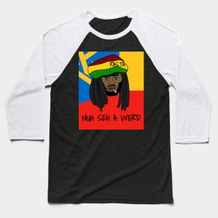 Jamaican slogan, Kingston, Rasta, Funny, Jamaica flag Baseball T-Shirt